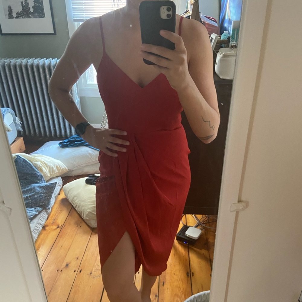 Scarlet Red Dress